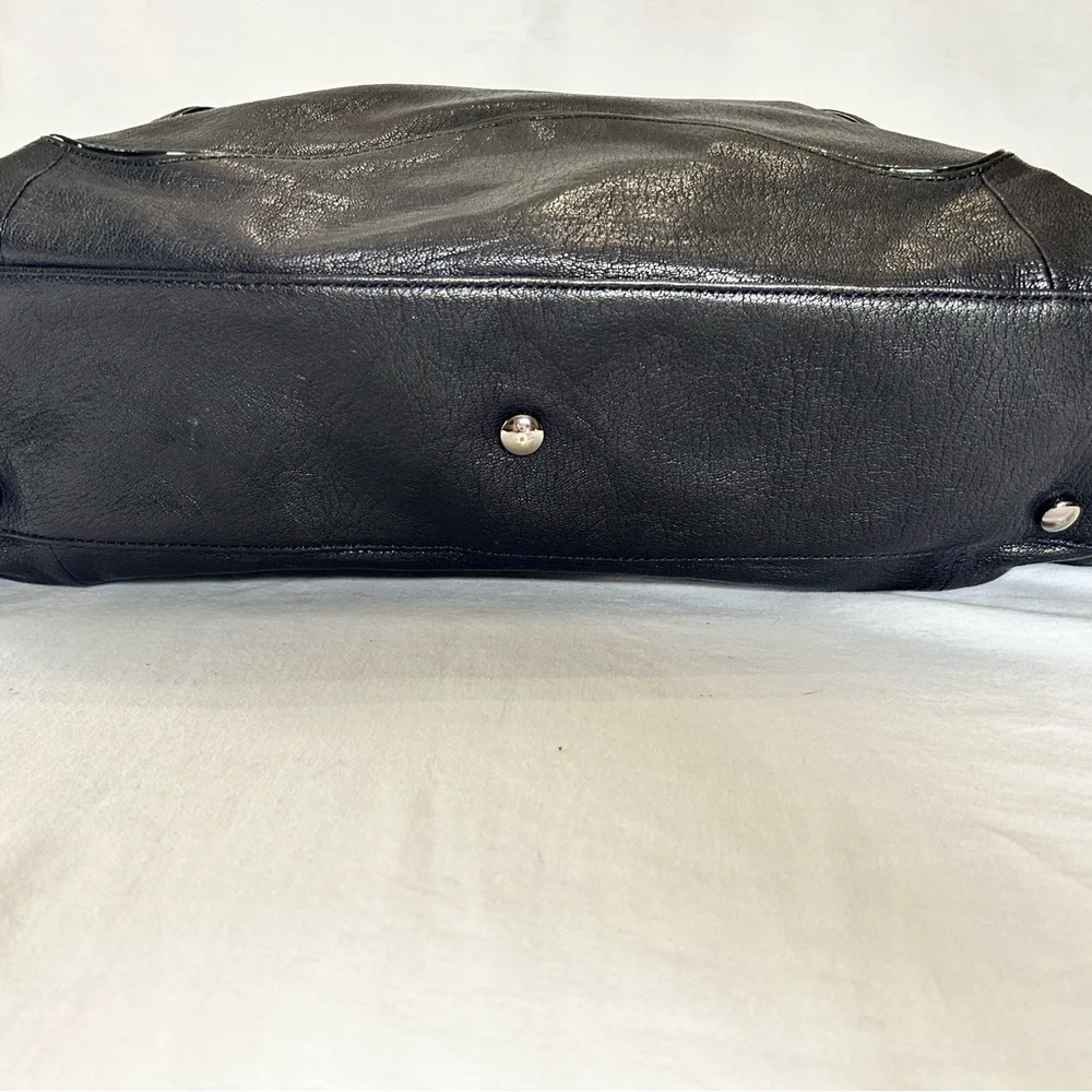 Tracy Reese Black Satchel Bag - Picture 11 of 15